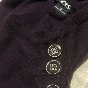 Deep purple soft sweater